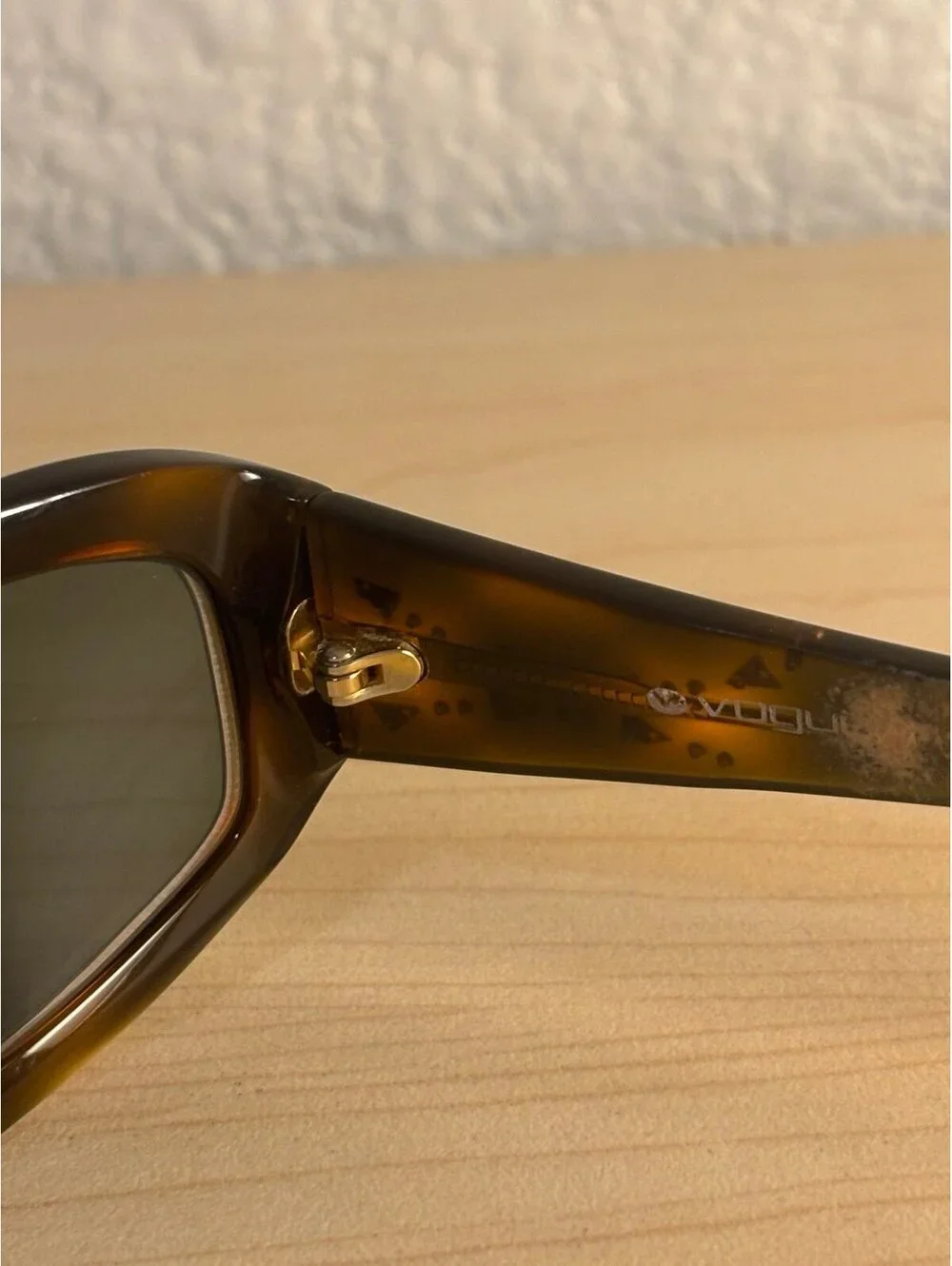 Vintage 80s Vogue Sunglasses Tortiose shell